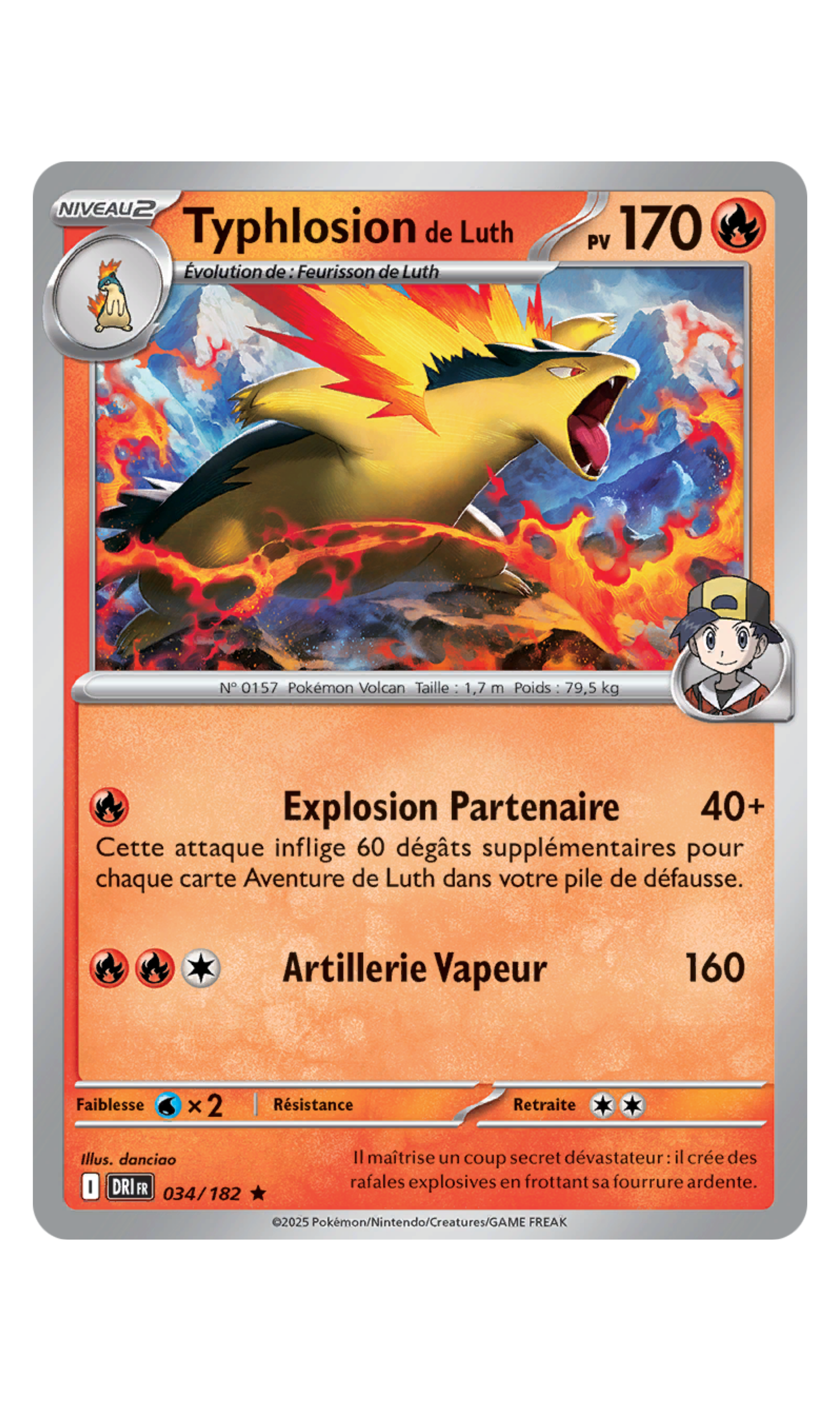 Typhlosion de Luth ⭐